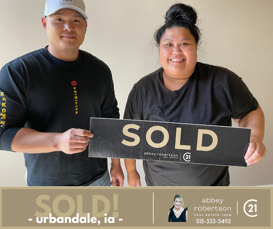 Referred to us by another client we adore, this super fun brother and sister duo made a wise choice years ago to invest in real estate and buy a home together. The equity they had in their home really paid off when they decided to sell the home and one moved out of state and one moved to downtown DSM. Excited for what comes next for them...Yay!